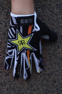 Cycling Gloves Rock black (3)